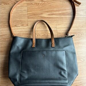 Elegant Black Tote Bag